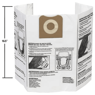 Ridgid VF3502 High-Efficiency Vacuum Dust Bag (Size A) | Ridgid by KHM Megatools Corp. Ridgid VF3502 High-Efficiency Vacuum Dust Bag (Size A) | Ridgid by KHM Megatools Corp.